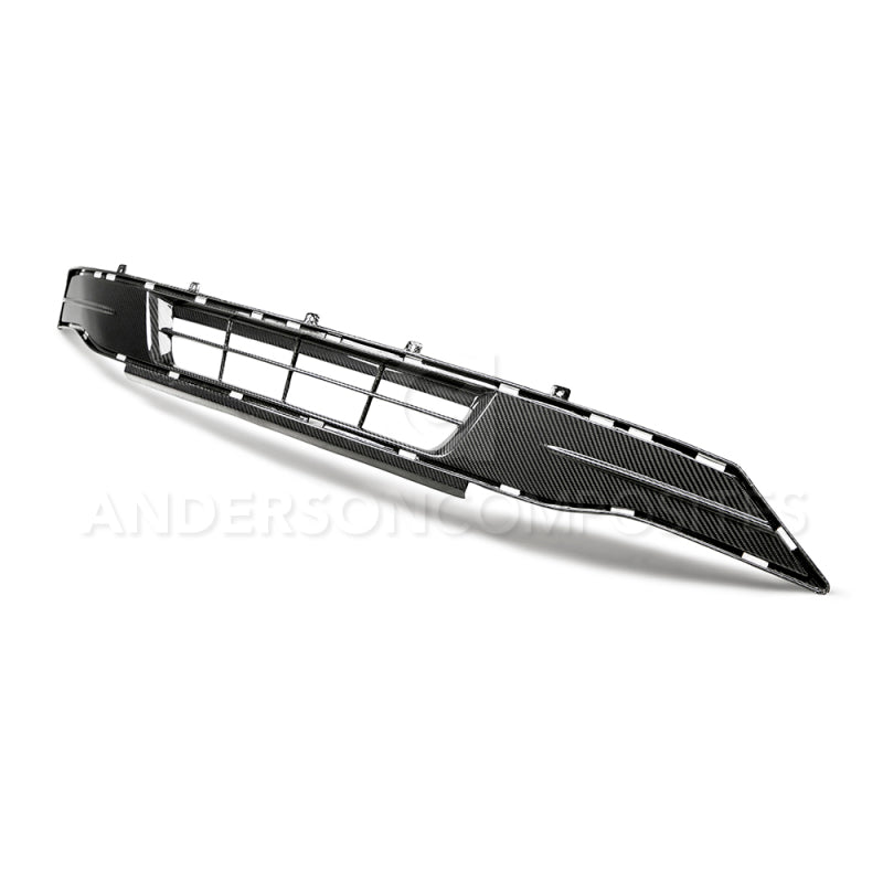 Anderson Composites 2018 Ford Mustang Carbon Fiber Lower Grille AC-LG18FDMU AC-LG18FDMU Photo - Primary