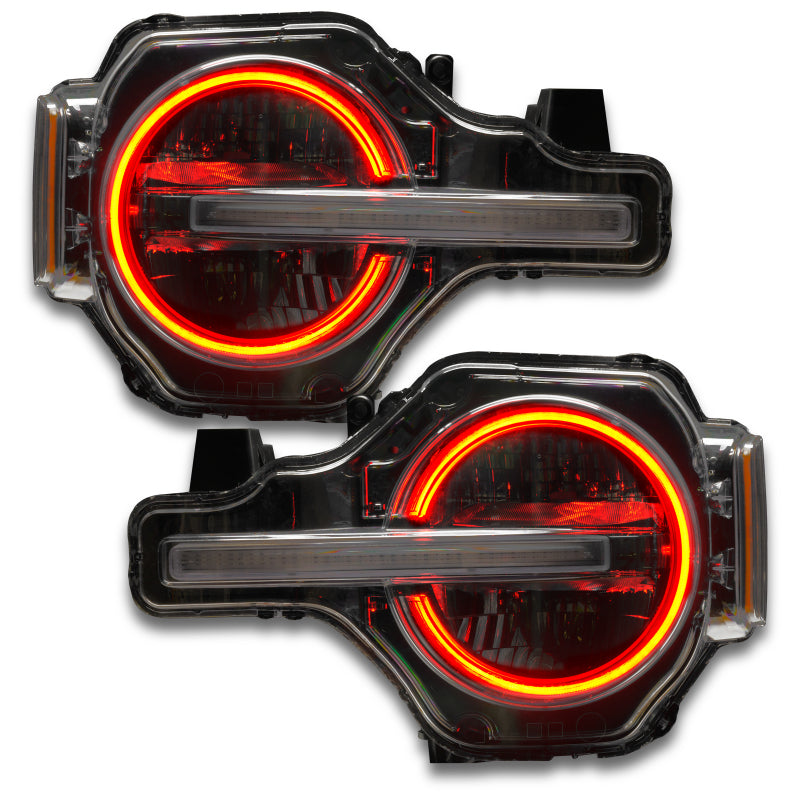 ORACLE Lighting Oracle 2021 Ford Bronco DRL Upgrade w/ Halo Kit - ColorSHIFT w/ 2.0 Controller 1468-333 1468-333 User 6