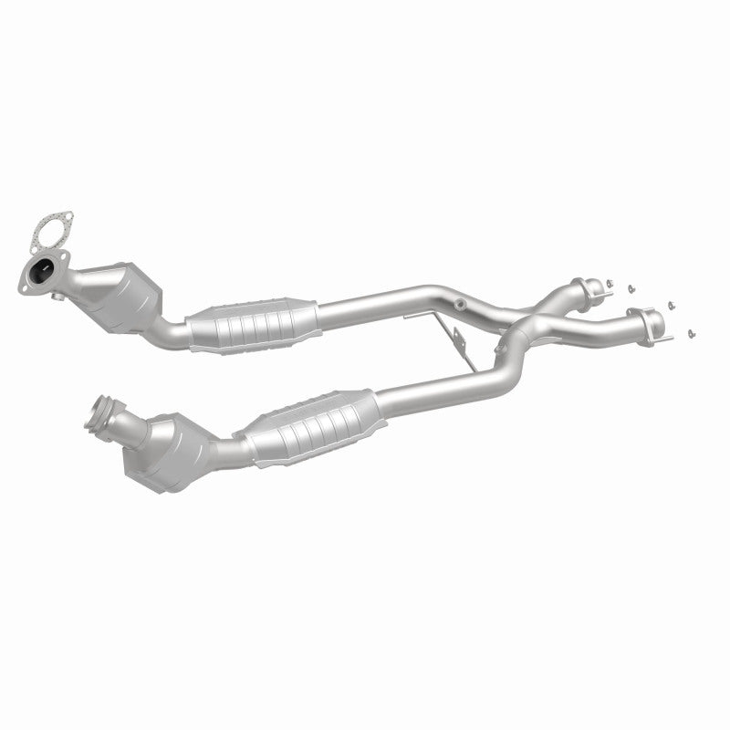 MagnaFlow Ford Mustang HM Grade Federal / EPA Compliant Direct-Fit Catalytic Converter 23163 360 Degree Image Set