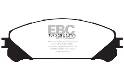 EBC Disc Brake Pad Set DP61837 Photo - Primary