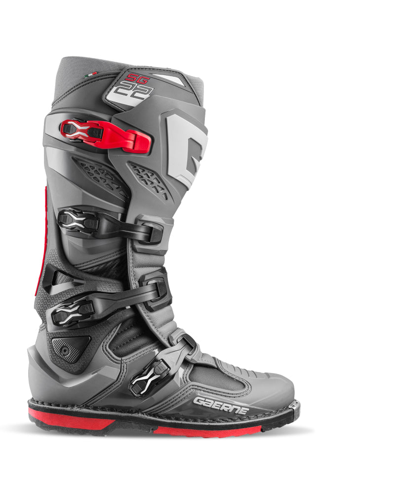 Gaerne SG22 Boot Anthracite/ Black/Red Size - 11 2262-007-11