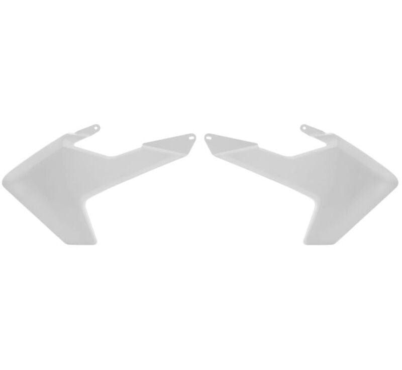 Acerbis 16-19 Husqvarna 125-501 TC/ FC/ TC/ TX/ FX/ TE/ FE Radiator Shroud - White 2449680002 2449680002 Photo - Primary