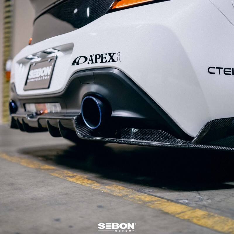 Seibon 2022+ Toyota GR86/Subaru BRZ Carbon Fiber Rear Diffuser Cover RD22TY86-MB RD22TY86-MB User 1