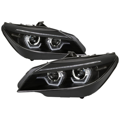 Spyder BMW Z4 09-13 Projector Headlights (Not Comp w Halogen) Black PRO-YD-BMWZ409HID-AFSSEQ-BK 5086884 5086884 Photo - Primary
