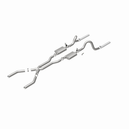 MagnaFlow Ford Mustang Street Series Crossmember-Back Performance Exhaust System 15817 360 Degree Image Set