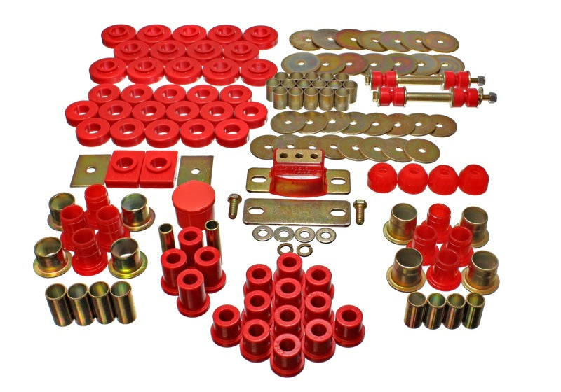 Energy Suspension Hyper-Flex System Red Chevrolet Bel Air All 1955-1957 3.18121R Photo - Primary