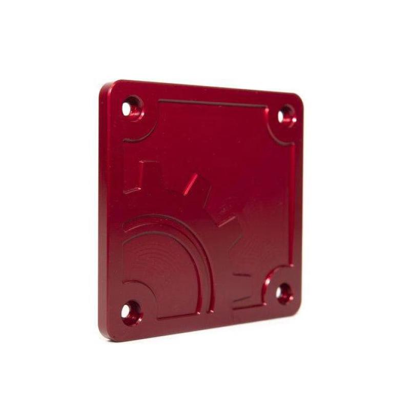 BuiltRight Industries 2020 Jeep Gladiator Bed Plug Plate Cover (Alum) - Red 110016 110016 User 1