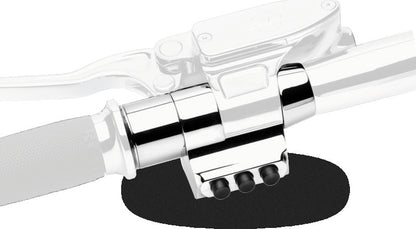 Performance Machine Switch Assy 3 Button Left Sd - Chrome 0062-2033-CH 0062-2033-CH Photo - Primary