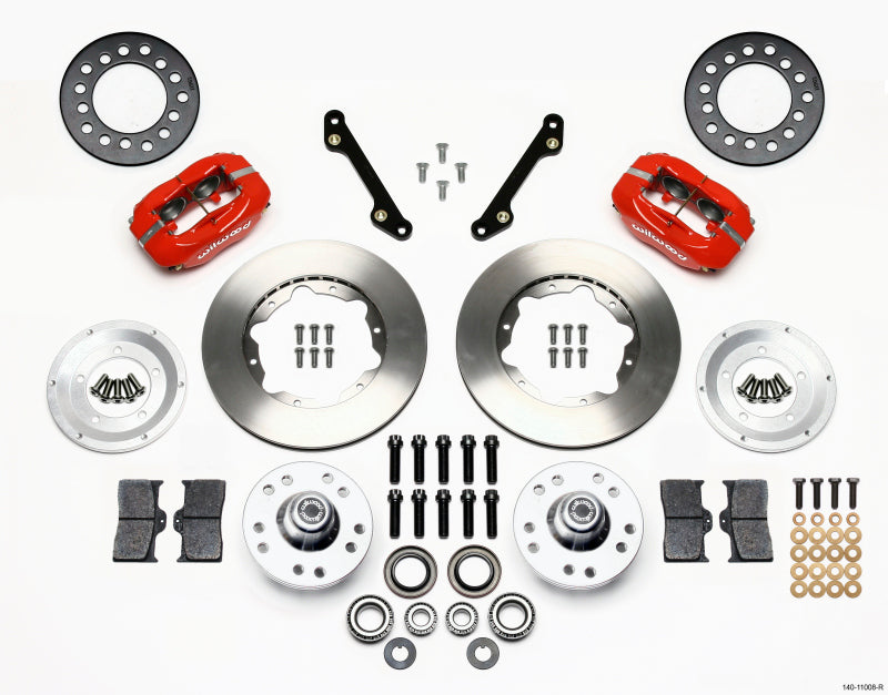 Wilwood FDL Front Kit, 11.00", Red, 79-81 Camaro 140-11008-R Photo - Primary