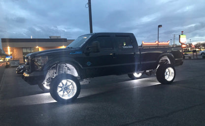 ORACLE Lighting Oracle LED Illuminated Wheel Rings - Double LED - White 4228-001 4228-001 Photo - lifestyle view