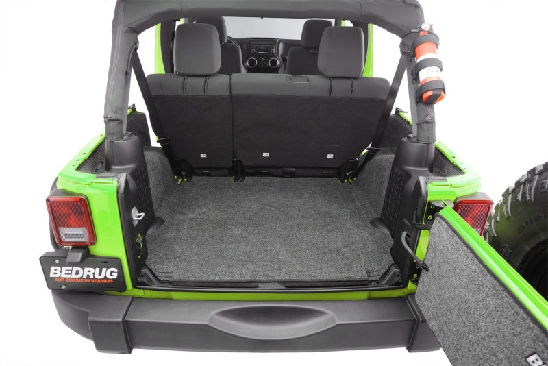 Bedrug 11+ Jeep JK Unlimited 4 Door Rear 5pc (Includes Tailgate & Tub Liner) BRJK11R4 Photo - Mounted