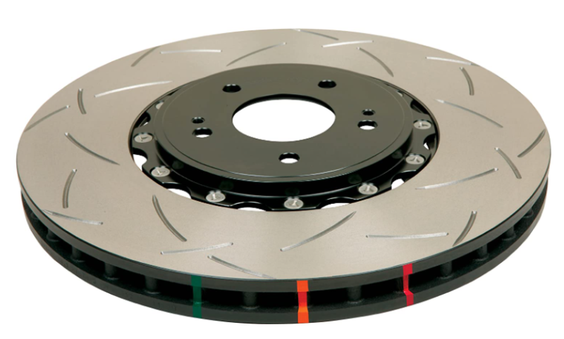DBA 15+ Ford Mustang 2.3L/5.0L Rear Slotted 5000 Series 2 Piece Rotor w/ Black Hat 52165BLKS 52165BLKS User 1