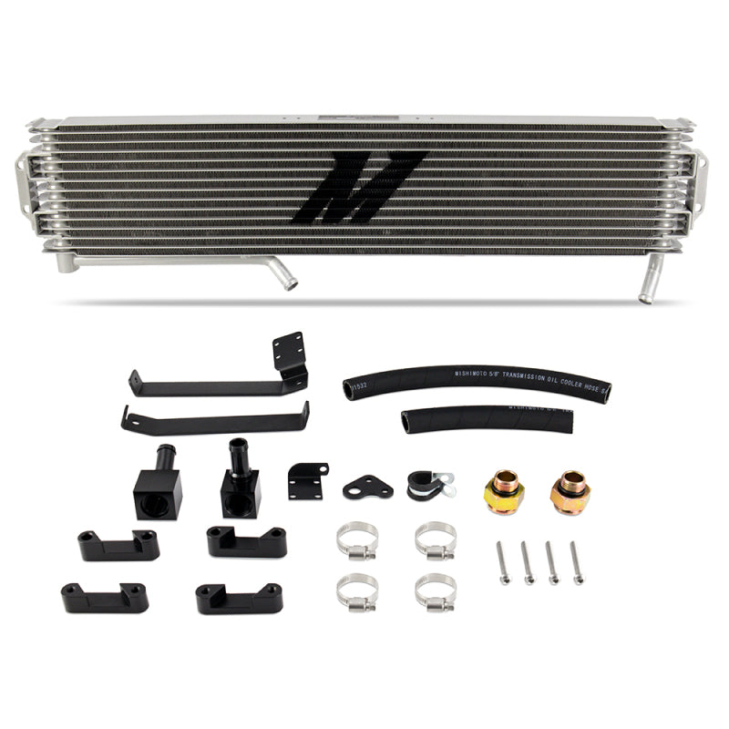 Mishimoto 17-19 GM 6.6L Duramax (L5P) Transmission Cooler - Silver MMTC-DMAX-17SL MMTC-DMAX-17SL Photo - Primary