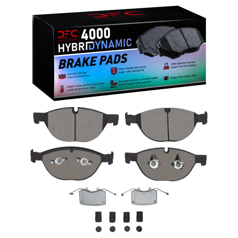 DFC DFC 4000 HybriDynamic Brake Pads Brakes, Rotors & Pads Brake Pads - OE main image