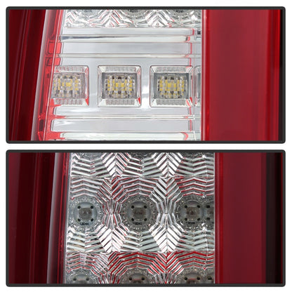 Spyder Chevy Tahoe / Suburban 15-17 LED Tail Lights - Red Clear (ALT-YD-CTA15-LED-RC) 5085085 5085085 Photo - Unmounted