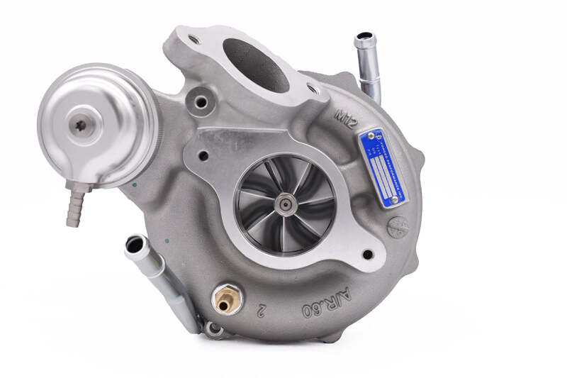 Forced Performance Subaru STi Blue Turbo 58mm Black Housing Internal MVI WG w/Oil Line (D/S Only) 2025220-0502010 2025220-0502010 Photo - Primary