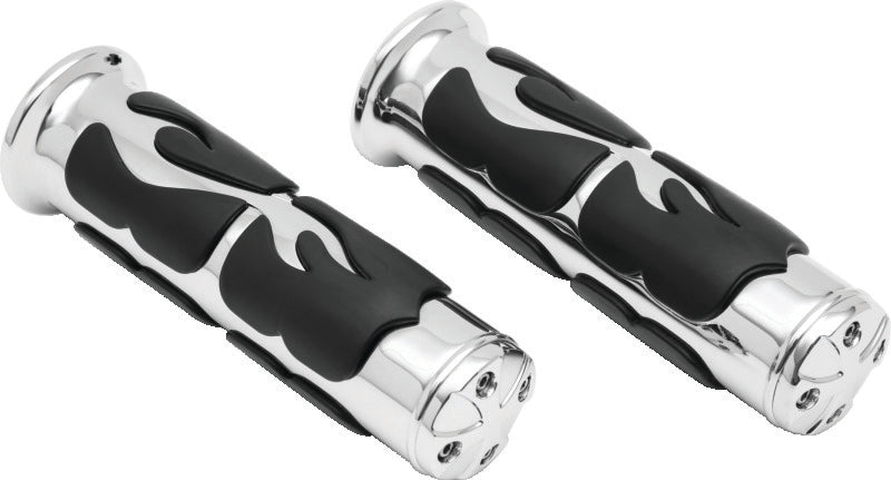 Kuryakyn Iso-Flame Grips Metric 1in 6262 6262 Photo - Primary