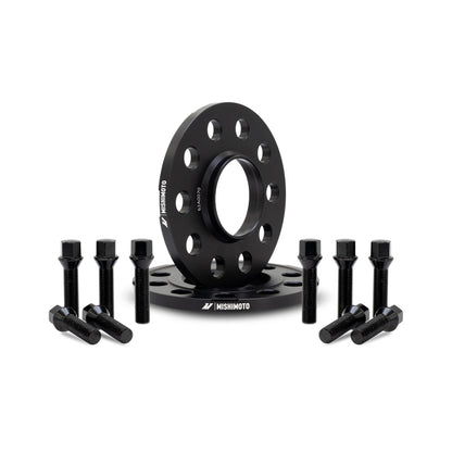 Mishimoto Wheel Spacers - 5x112 - 66.5 - 12 - M14 - Black MMWS-015-120BK MMWS-015-120BK Photo - Primary