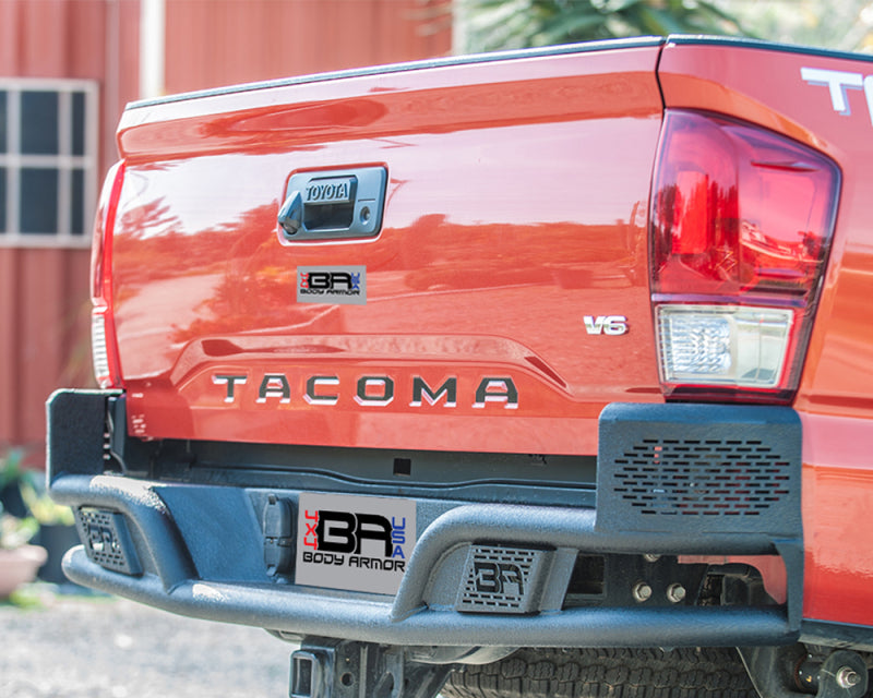 Body Armor 4x4 2016+ Toyota Tacoma Desert Series Rear Bumper TC-2962 TC-2962 Photo - lifestyle view