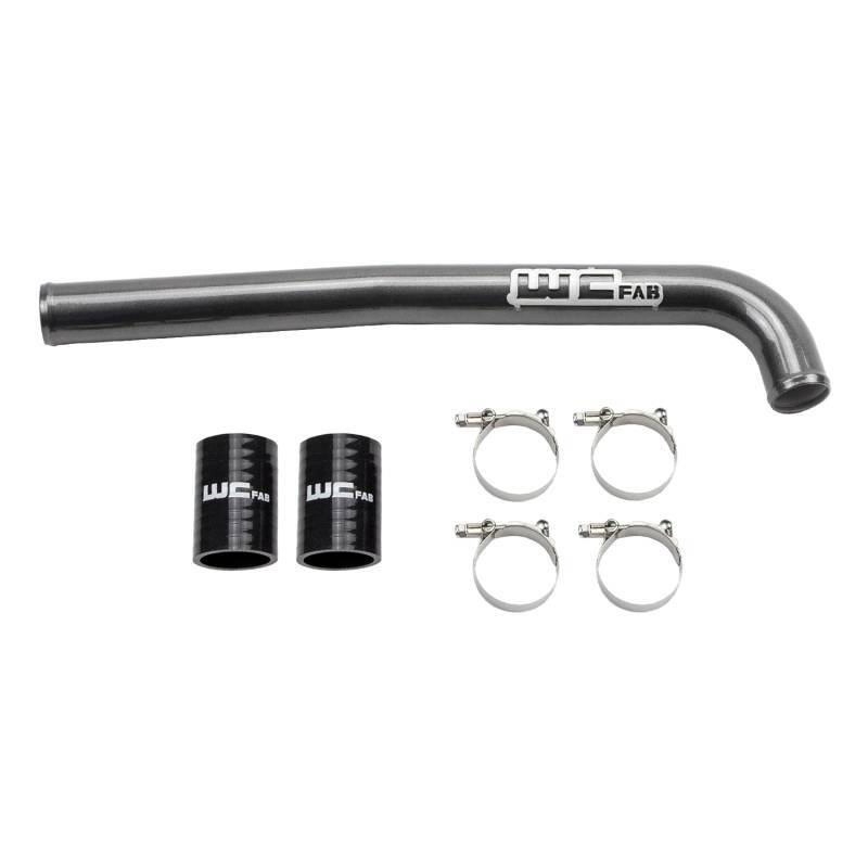 Wehrli 19-23 6.7L Cummins High Output (HO) Upper Coolant Pipe - Bengal Red WCF100251-BR WCF100251-BR Photo - Primary