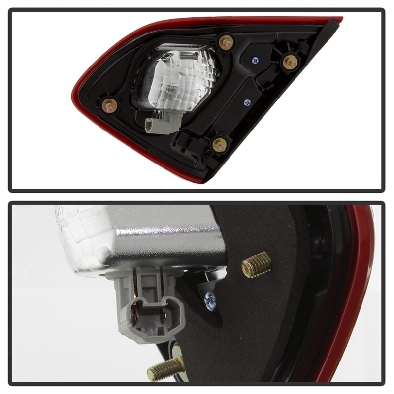 SPYDER xTune 16-18 Nissan Altima 4DR Driver Side Tail Light - OEM Inner Left (ALT-JH-NA16-4D-OE-IL) 9943027 9943027 Photo - Unmounted
