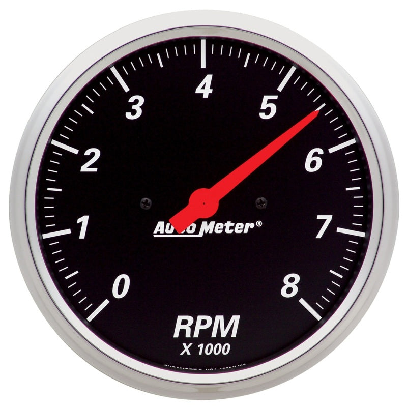 Autometer Gauge, Tachometer, 5", 8K Rpm, In-Dash, Designer Black 1499 Photo - Primary