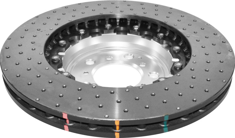 DBA 11-13 BMW 1M (E82) / 08-13 BMW M3 (E90/92/93) 5000 Series Drilled Front Rotor 52280SLVXD 52280SLVXD Photo - out of package