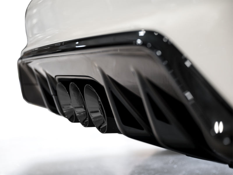 AWE Tuning 2023 Honda Civic Type R FL5 Track Edition Exhaust w/ Triple Diamond Black Tips 3020-53287 3020-53287 Photo - Mounted