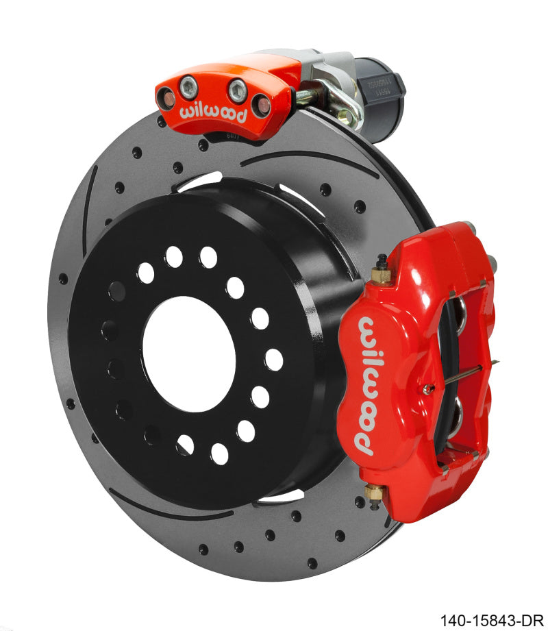 Wilwood EPB/FDLI Rear Kit 12.19in. Big Ford - SRP, Red 140-15843-DR 140-15843-DR User 1