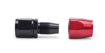 Russell Performance 2-Piece -8 AN Full Flow Swivel Hose End Sockets (Qty 2) - Polished and Red 615530 615530 Photo - Unmounted