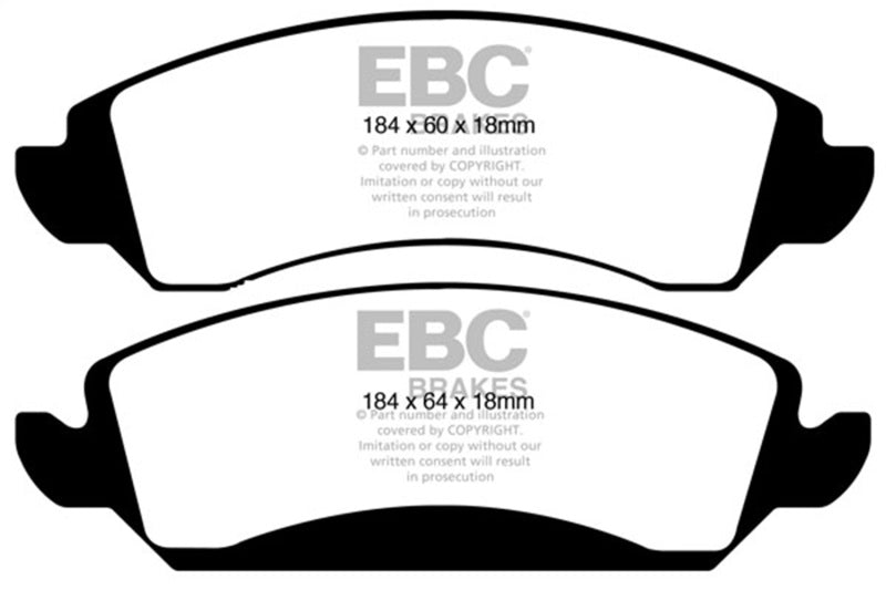 EBC Disc Brake Pad Set DP41830R Photo - Primary