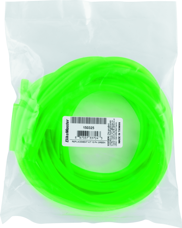 BikeMaster Replacement Kit 10 Pk - Green 150325 150325 User 1