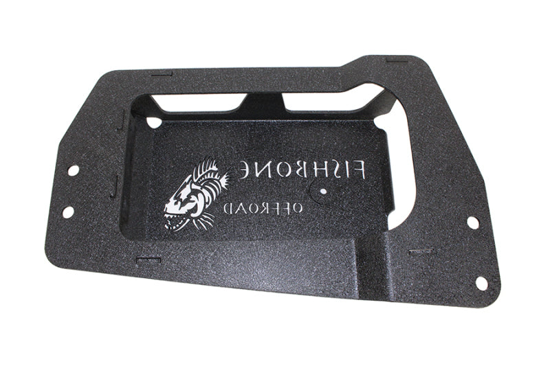 Fishbone Offroad 12-17 Jeep Wrangler JK Steel EVAP Canister Skid Plates - Black Textured Powdercoat FB23064 FB23064 Photo - out of package