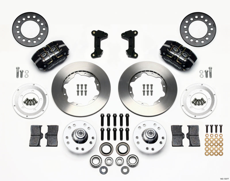 Wilwood Dynapro Dust-Boot Front Kit 11.00in 74-80 Pinto/Mustang II Disc Spindle only 140-13377 140-13377 Photo - Primary