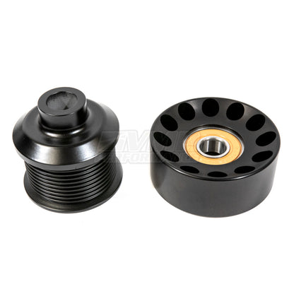 VMP Performance Pulley Tool w/ 2.5in S/C Pulley & 90mm Idler VMP-SUP064 VMP-SUP064 Photo - Close Up