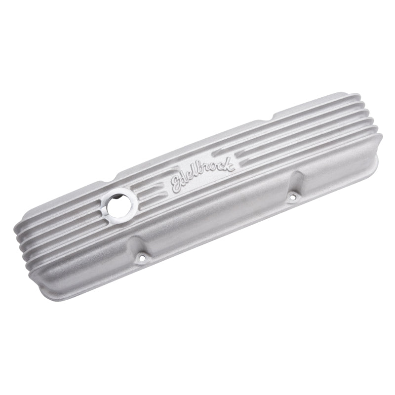 Edelbrock Valve Cover, Classic Series, Chevrolet, 1959-1986 262-400 CID V8 41439 Photo - out of package