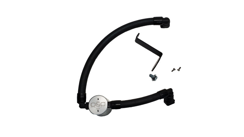 J&L 17-20 Lincoln Continental/MKZ 3.0L EcoBoost Passenger Side Oil Separator 3.0 - Clear Anodized 3079P-C 3079P-C Photo - Primary