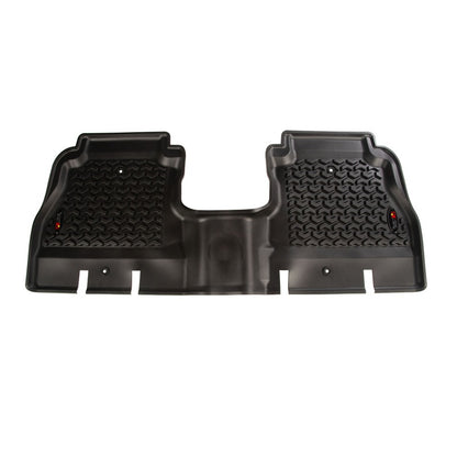 Rugged Ridge All Terrain Floor Liner,Rear,Black;18-18 Wrangler Unlimited JLU 12950.48 Photo - Primary