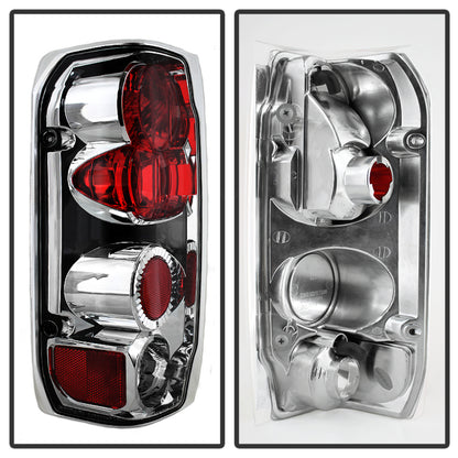 Spyder Ford F150 87-96/Ford Bronco 88-96 Euro Style Tail Lights Chrome ALT-YD-FF15089-C 5003317 5003317 User 1