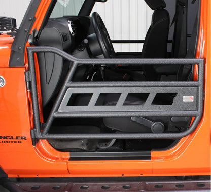 Fishbone Offroad 07-18 Jeep Wrangler JK 2 Door Tube Doors FB24023 FB24023 Photo - lifestyle view