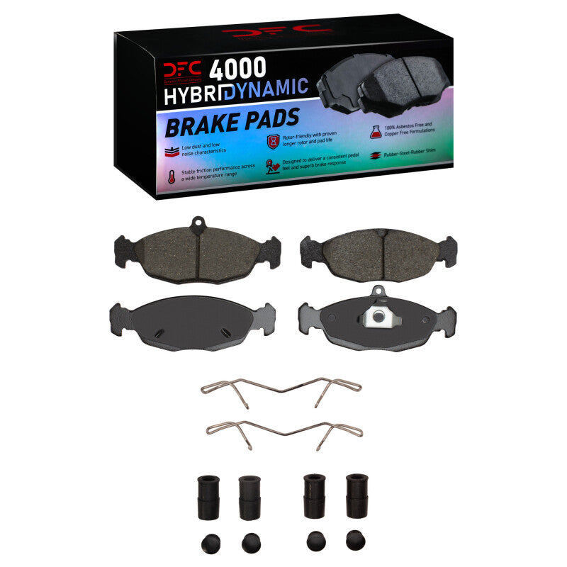 DFC DFC 4000 HybriDynamic Brake Pads Brakes, Rotors & Pads Brake Pads - OE main image