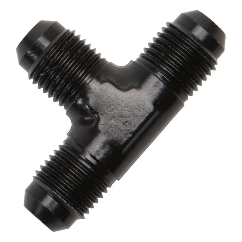 Russell Adapter Fitting -6 Flare Tee BLK Finish 661023 Photo - Primary