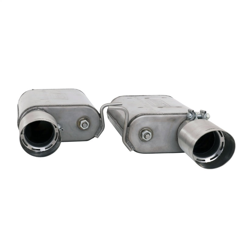 BBK 2015-16 Mustang GT Varitune Complete Cat Back Exhaust System (Includes Resonator Delete X-Pipe) 30065 30065 Photo - Unmounted