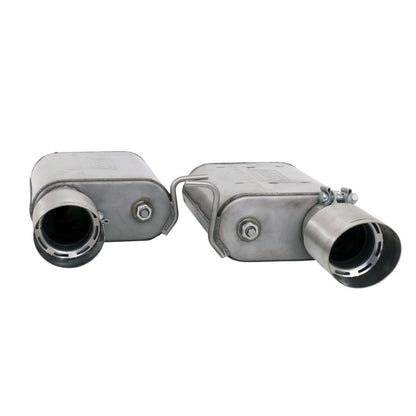 BBK 2015-16 Mustang GT Varitune Complete Cat Back Exhaust System (Includes Resonator Delete X-Pipe) 30065 30065 Photo - Unmounted
