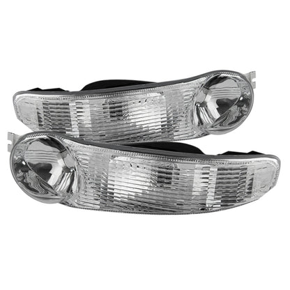 SPYDER Xtune GMC Sierra Denali 00-06 Bumper Lights Clear CBL-GD00-C 9027086 9027086 Photo - Primary
