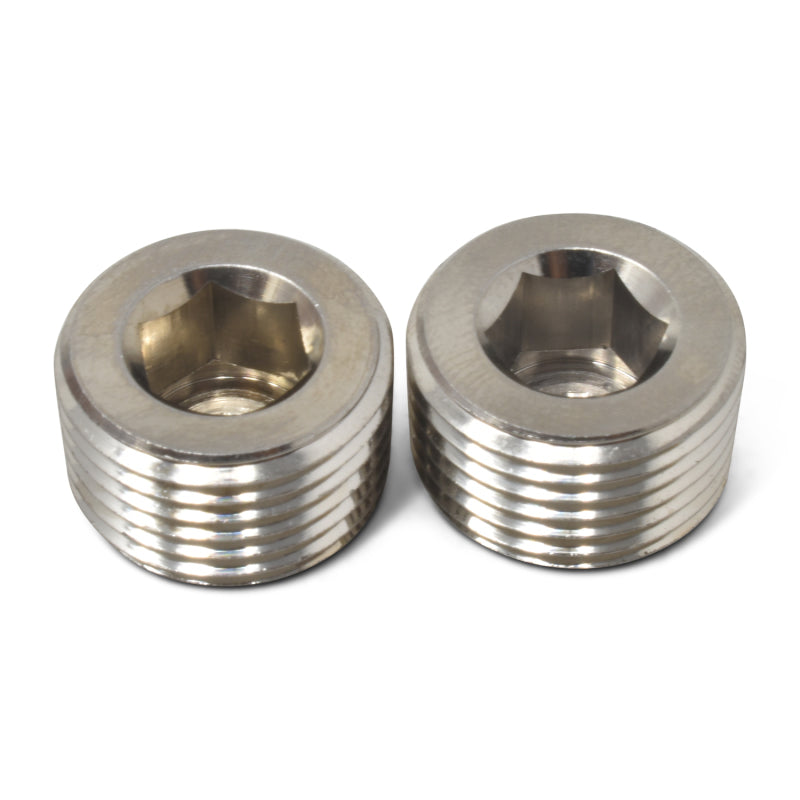 Russell 1/4" Aluminum Allen Socket Pipe Plugs (Endura Finish) 662041 Photo - out of package