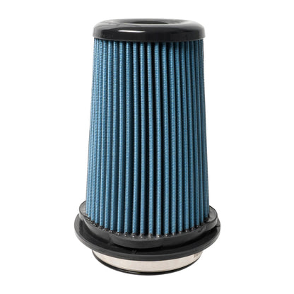 Injen SuperNano Web Air Filter 4in Flange ID 6in Twist Lock Base / 7.75in Media Height / 4in Top X-1134-BB X-1134-BB Photo - Primary