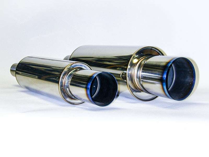 HKS Universal Stainless Hi Power 130mm Titanium Muffler 34005-FK002 Photo - Primary