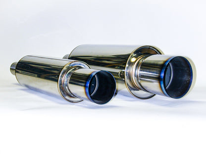 HKS Universal Stainless Hi Power 130mm Titanium Muffler 34005-FK002 Photo - Primary
