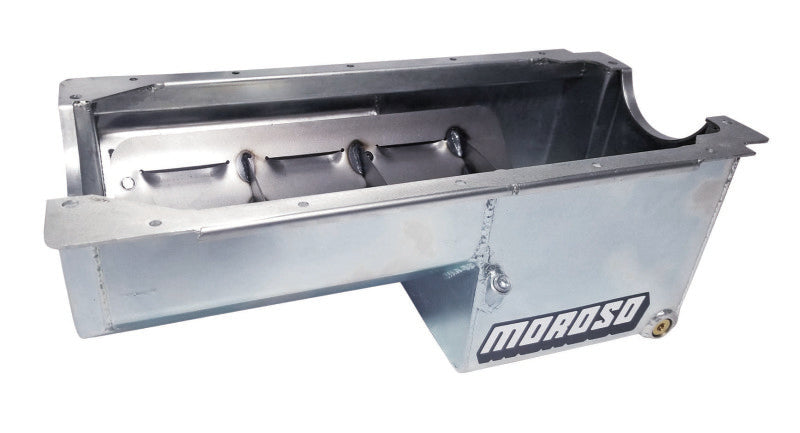 Moroso Oil Pan, Dart, Rocket Small Block, 8.25 In. Deep T-Sump, Windage Tray 21019 Photo - Primary